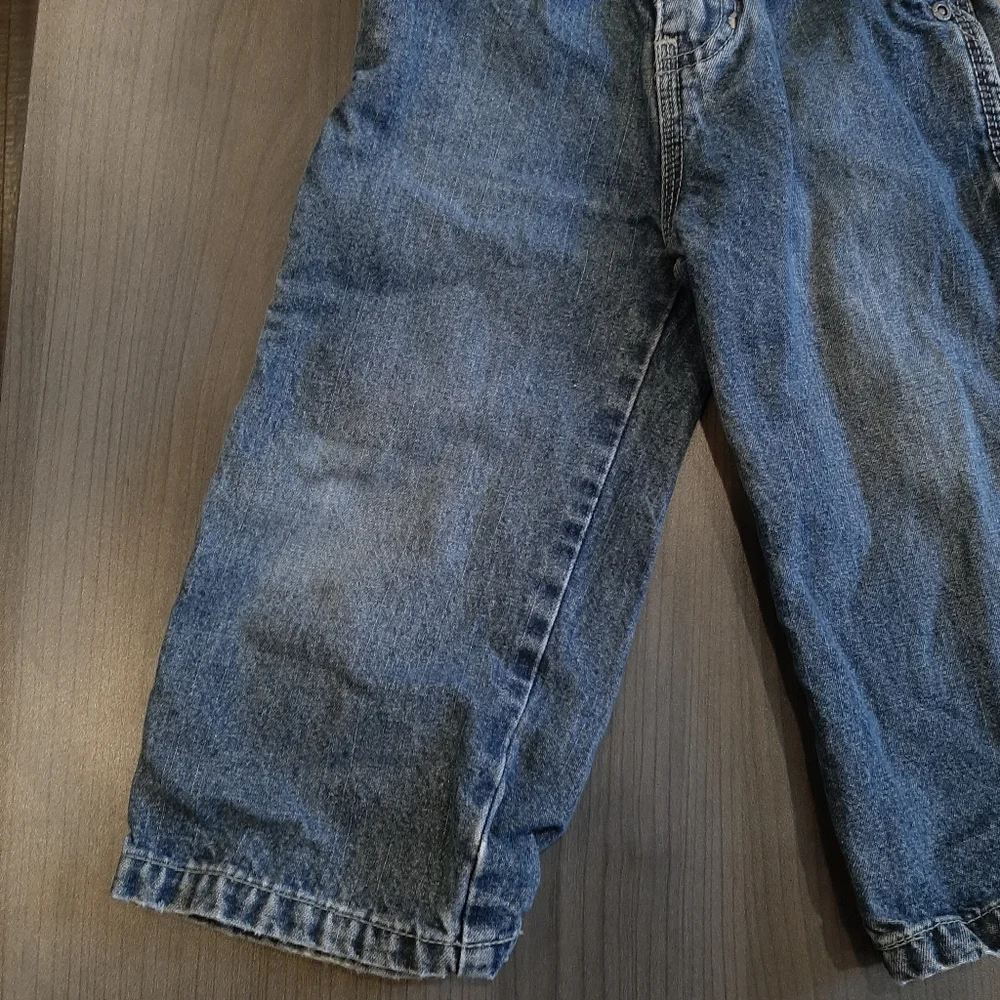 CHILDRENS PLACE Carpenter Jeans Straight Leg Denim Adjustable Waist Size 24M
